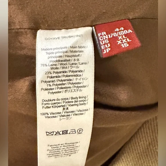 Coat - French brand - 76% wool - Comptoir des Cotonniers - Picture 5 of 6